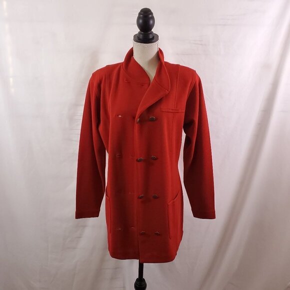 DONCASTER Button Up Lightweight Wool Blend Jacket - Picture 6 of 12